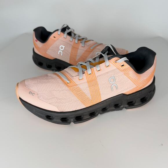 On Cloud Cloudrgo Running Sneakers Shoes Orange Black 55.98622 Women 10.5 - Picture 1 of 13